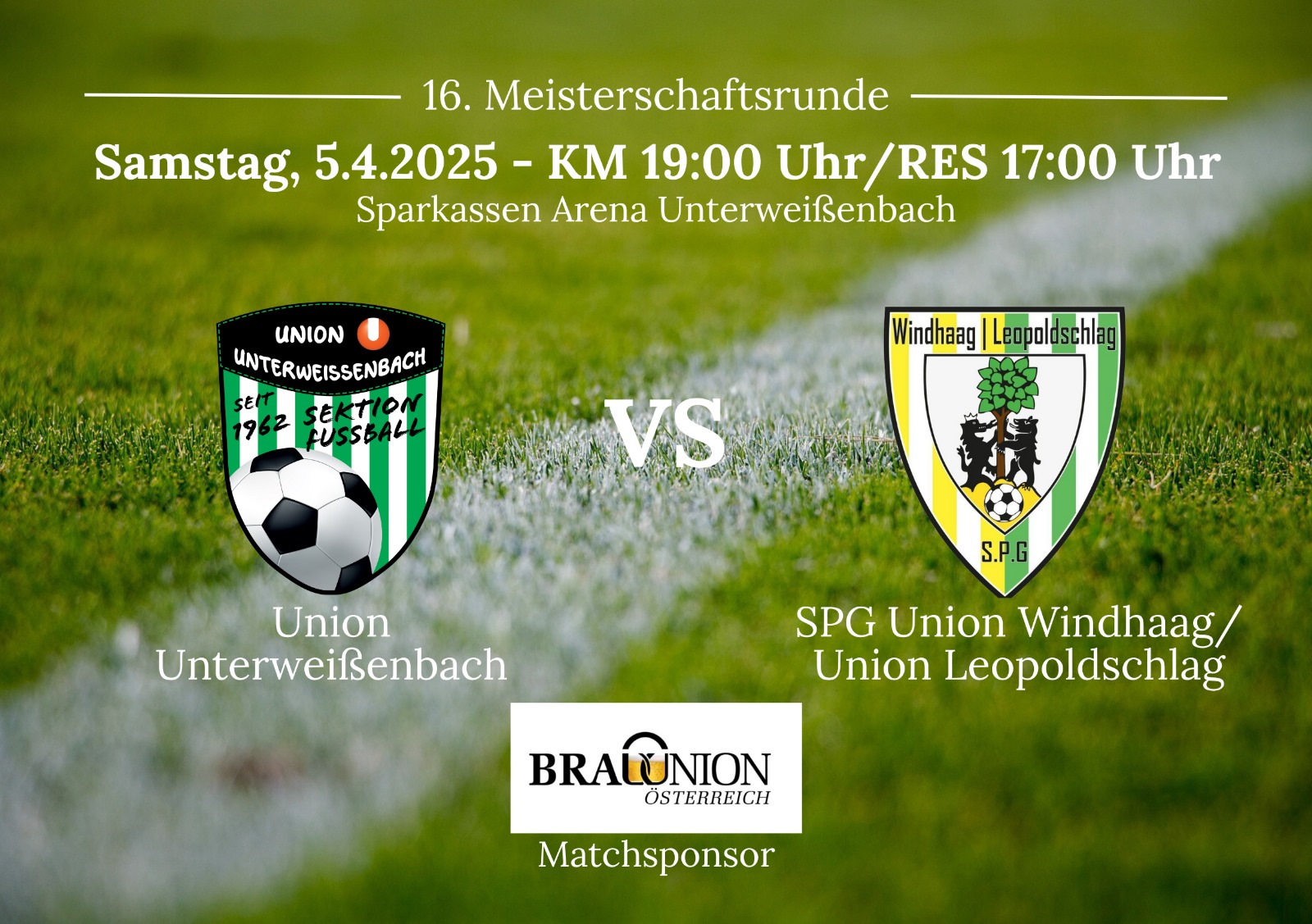 SPG Windhaag Leopoldschlag VS UWB